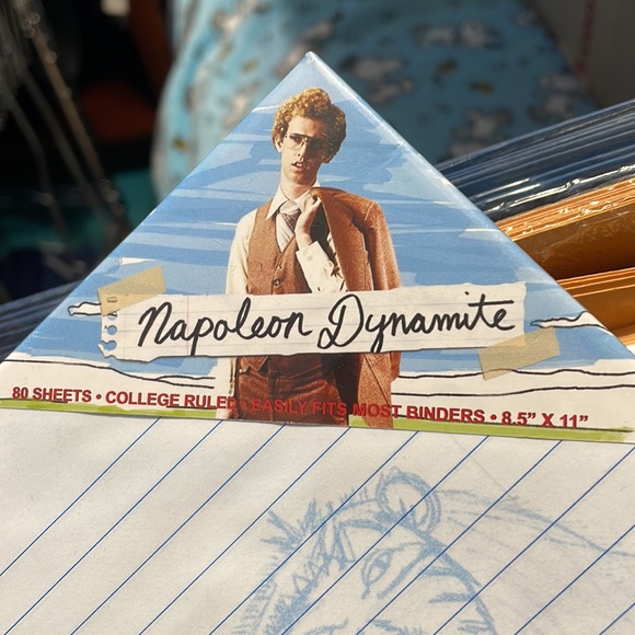 Napoleon dynamite Liger notebook paper sealed - Picture 2 of 3